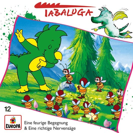 Tonie-Figur Eine feurige Begegnung / Eine richtige Nervensäge aus der Serie Tabaluga