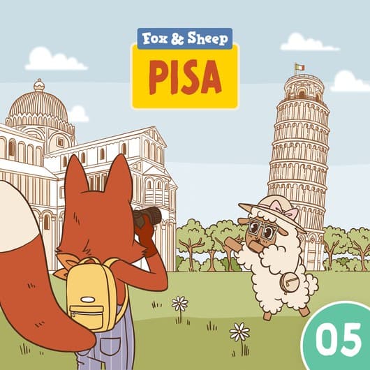 Tonie-Figur Pisa aus der Serie Rund um die Welt mit Fuchs und Schaf