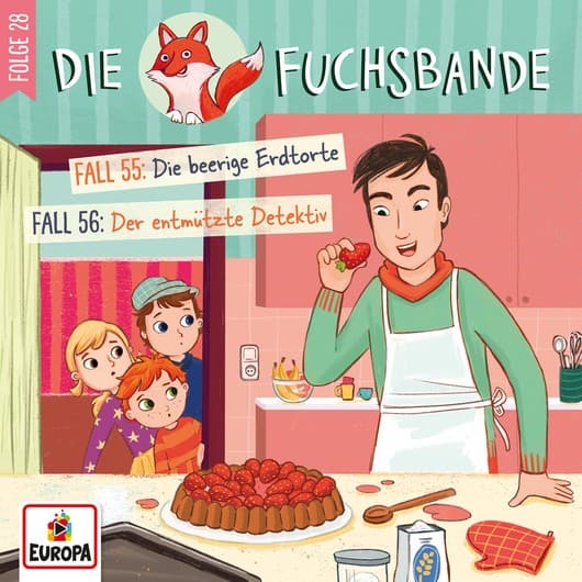 Tonie-Figur Fall 55: Die beerige Erdtorte / Fall 56: Der entmützte Detektiv aus der Serie Die Fuchsbande