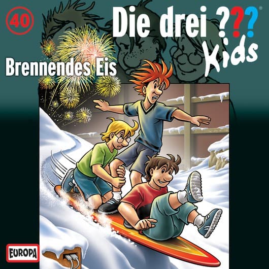 Tonie-Figur Brennendes Eis aus der Serie Die drei ??? Kids
