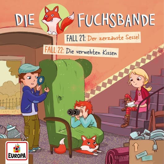 Tonie-Figur Fall 21: Der zerzauste Sessel / Fall 22: Die verwehten Kissen aus der Serie Die Fuchsbande