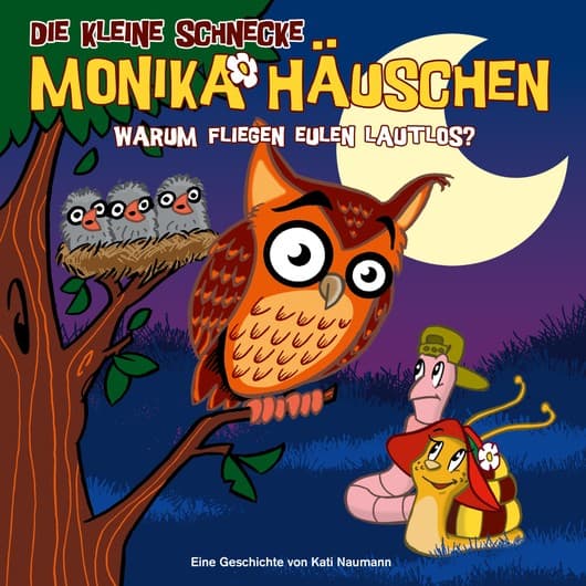 Tonie-Figur Warum fliegen Eulen lautlos? aus der Serie Die kleine Schnecke Monika Häuschen