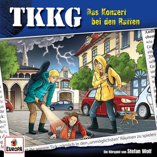 Tonie-Figur Das Konzert bei den Ratten aus der Serie TKKG