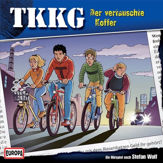 Tonie-Figur Der vertauschte Koffer aus der Serie TKKG