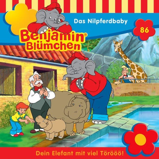 Tonie-Figur Das Nilpferdbaby aus der Serie Benjamin Blümchen