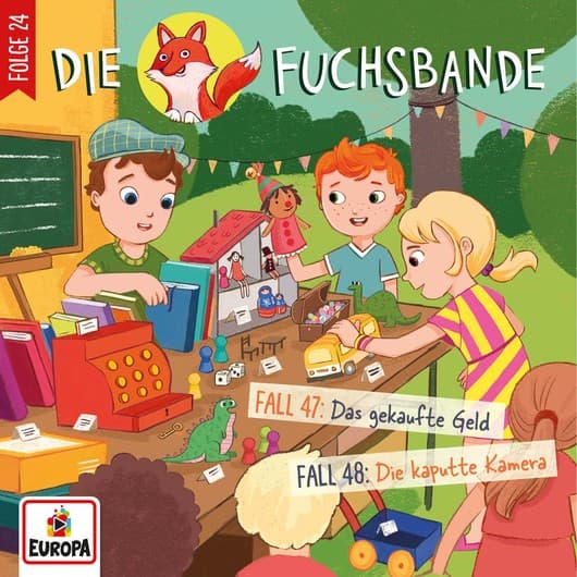 Tonie-Figur Fall 47: Das gekaufte Geld / Fall 48: Die kaputte Kamera aus der Serie Die Fuchsbande
