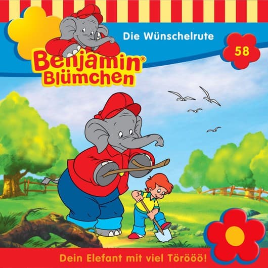 Tonie-Figur Die Wünschelrute aus der Serie Benjamin Blümchen