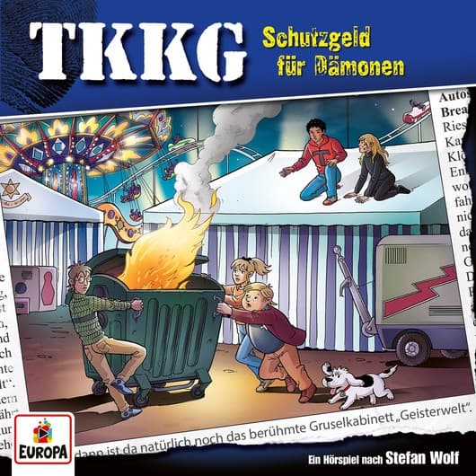 Tonie-Figur Schutzgeld für Dämonen aus der Serie TKKG
