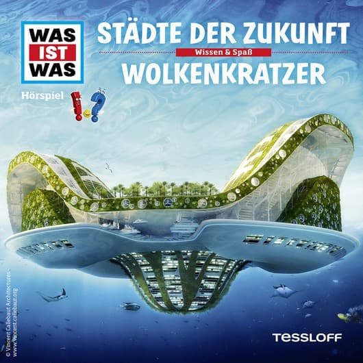 Tonie-Figur Städte der Zukunft / Wolkenkratzer aus der Serie WAS IST WAS