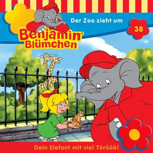 Tonie-Figur Der Zoo zieht um aus der Serie Benjamin Blümchen