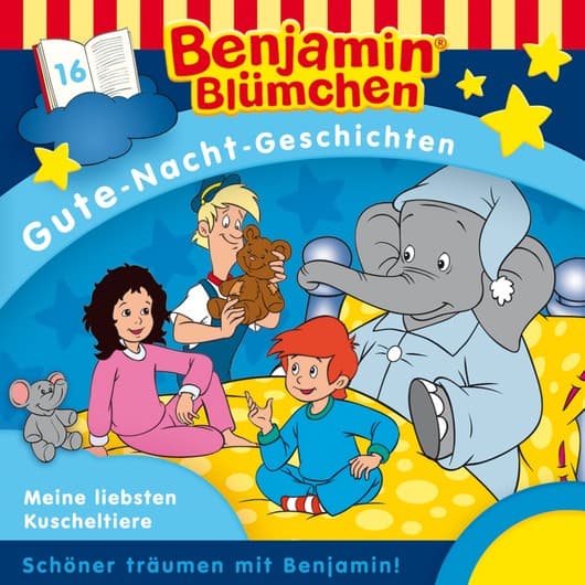 Tonie-Figur Meine liebsten Kuscheltiere aus der Serie Benjamin Blümchen Gute-Nacht-Geschichten