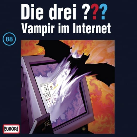 Tonie-Figur Vampir im Internet aus der Serie Die drei ???
