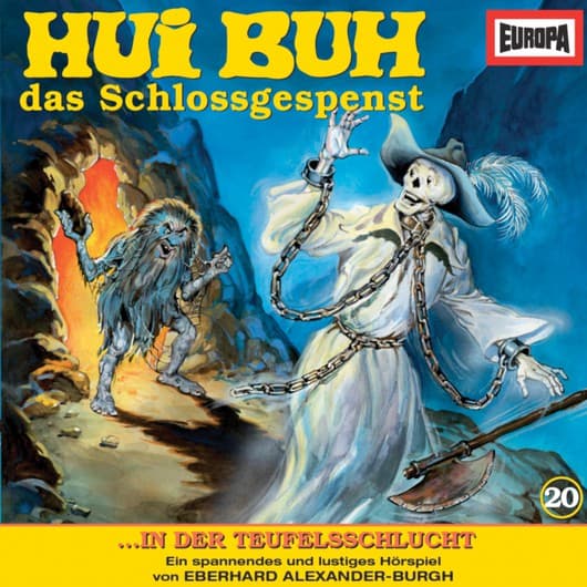 Tonie-Figur Hui Buh in der Teufelsschlucht aus der Serie Hui Buh, das Schlossgespenst
