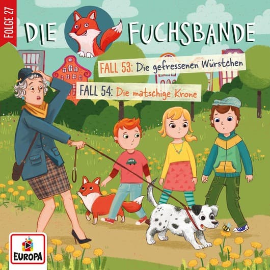 Tonie-Figur Fall 53: Die gefressenen Würstchen / Fall 54: Die matschige Krone aus der Serie Die Fuchsbande