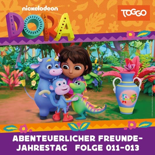 Tonie-Figur Abenteuerlicher Freunde-Jahrestag (Folge 011-013) aus der Serie Dora