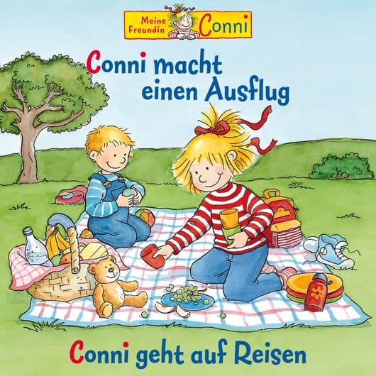 Tonie-Figur Conni macht einen Ausflug / Conni geht auf Reisen aus der Serie Conni