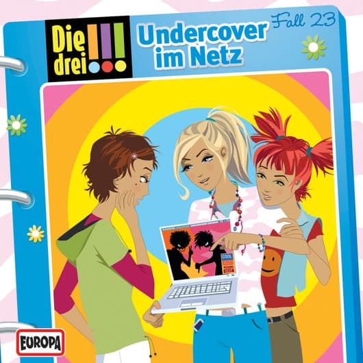 Tonie-Figur Undercover im Netz aus der Serie Die drei !!!