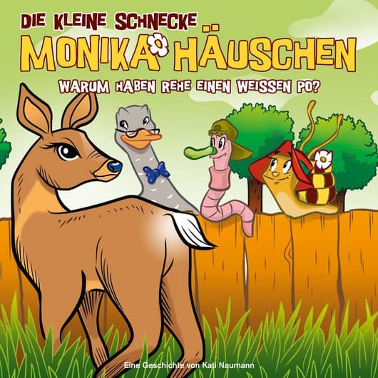 Tonie-Figur Warum haben Rehe einen weißen Po? aus der Serie Die kleine Schnecke Monika Häuschen