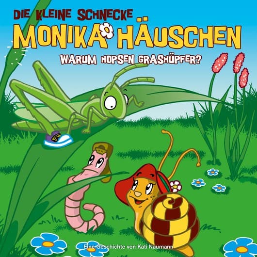Tonie-Figur Warum hopsen Grashüpfer? aus der Serie Die kleine Schnecke Monika Häuschen