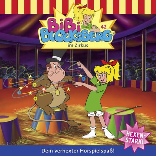 Tonie-Figur im Zirkus aus der Serie Bibi Blocksberg