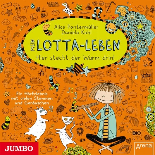 Tonie-Figur Hier steckt der Wurm drin! aus der Serie Mein Lotta-Leben