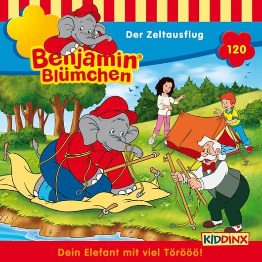 Tonie-Figur Der Zeltausflug aus der Serie Benjamin Blümchen