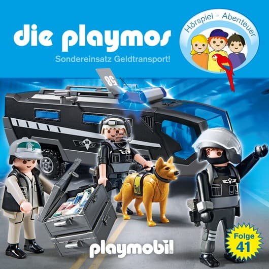 Tonie-Figur Sondereinsatz Geldtransport! aus der Serie Die Playmos