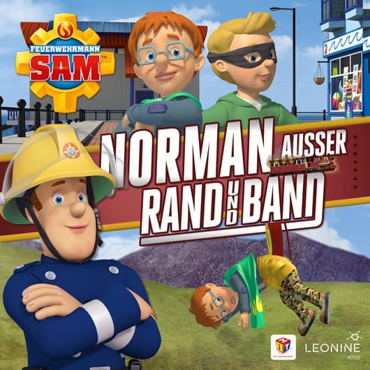 Tonie-Figur Norman außer Rand und Band aus der Serie Feuerwehrmann Sam