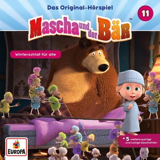 Tonie-Figur Winterschlaf für alle aus der Serie Mascha und der Bär