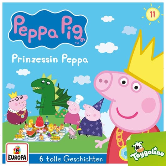 Tonie-Figur Prinzessin Peppa (und 5 weitere Geschichten) aus der Serie Peppa Pig