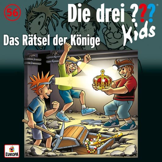Tonie-Figur Das Rätsel der Könige aus der Serie Die drei ??? Kids