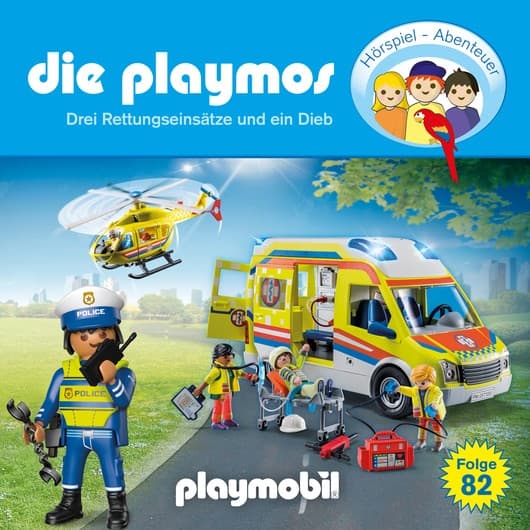 Tonie-Figur Drei Rettungseinsätze und ein Dieb aus der Serie Die Playmos