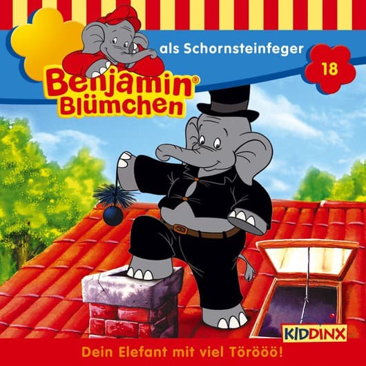 Tonie-Figur als Schornsteinfeger aus der Serie Benjamin Blümchen
