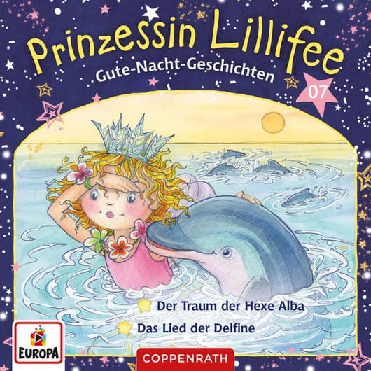 Tonie-Figur Gute-Nacht-Geschichten Folge 13+14 - Der Traum der Hexe Alba / Das Lied der Delfine aus der Serie Prinzessin Lillifee