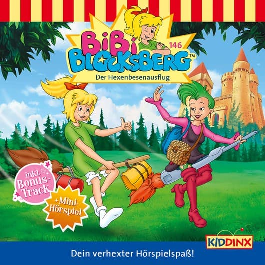 Tonie-Figur Der Hexenbesenausflug aus der Serie Bibi Blocksberg