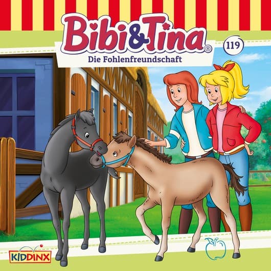 Tonie-Figur Bibi & Tina, Folge 119: Die Fohlenfreundschaft aus der Serie Bibi & Tina