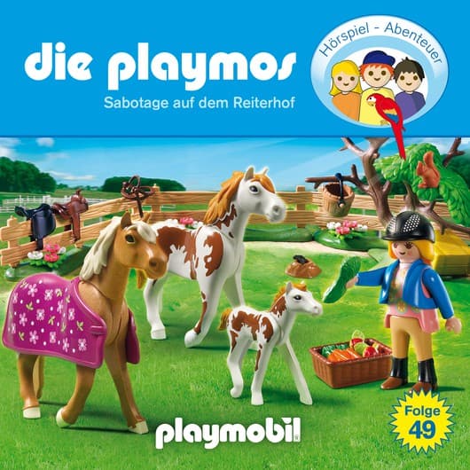 Tonie-Figur Sabotage auf dem Reiterhof aus der Serie Die Playmos