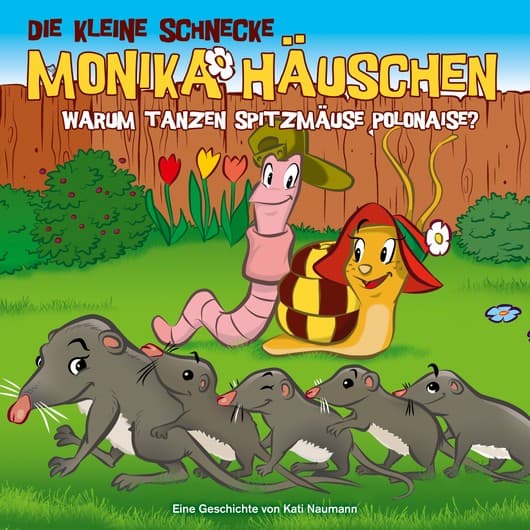 Tonie-Figur Warum tanzen Spitzmäuse Polonaise? aus der Serie Die kleine Schnecke Monika Häuschen