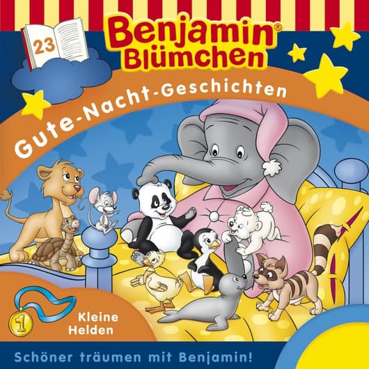 Tonie-Figur Kleine Helden aus der Serie Benjamin Blümchen Gute-Nacht-Geschichten