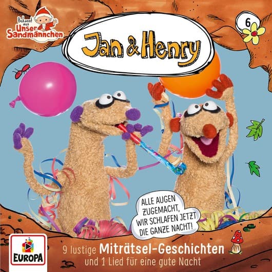 Tonie-Figur 9 lustige Miträtsel-Geschichten und 1 Lied aus der Serie Jan und Henry