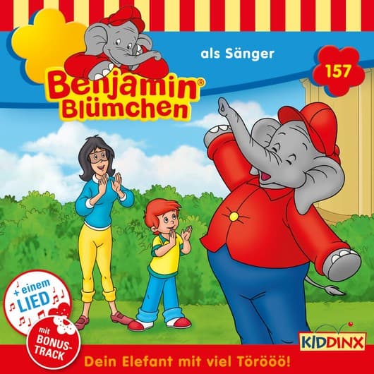 Tonie-Figur Benjamin Blümchen, Folge 157: als Sänger aus der Serie Benjamin Blümchen