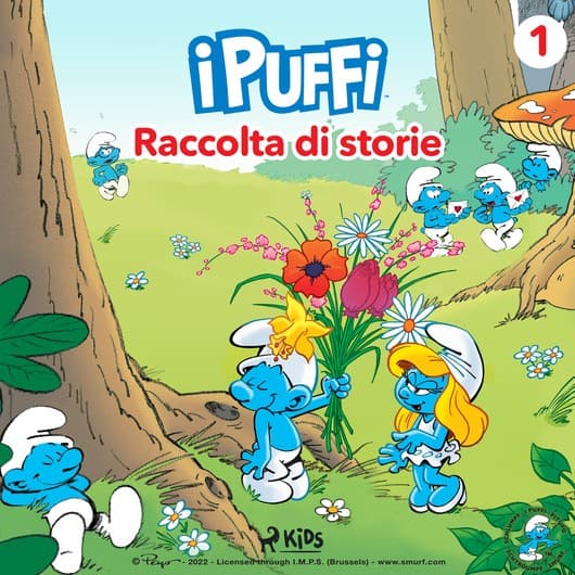Tonie-Figur I Puffi - Raccolta di storie 1 aus der Serie Die Schlümpfe