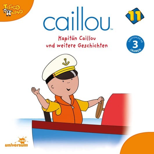 Tonie-Figur Folgen 131-142: Kapitän Caillou aus der Serie Caillou