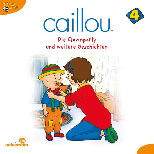 Tonie-Figur Folgen 38-49: Die Clownparty aus der Serie Caillou