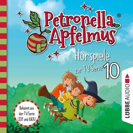 Tonie-Figur Die verflogene Einladung / Der große Fund / Die Zauberäpfel (Ungekürzt) aus der Serie Petronella Apfelmus - Hörspiele zur TV-Serie