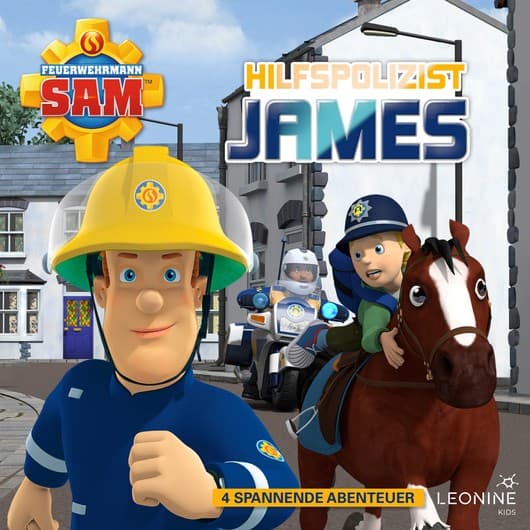 Tonie-Figur Hilfspolizist James aus der Serie Feuerwehrmann Sam