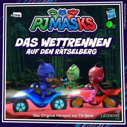Tonie-Figur Folge 77: Wettrennen auf den Rätselberg aus der Serie PJ Masks