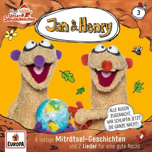 Tonie-Figur 8 Rätsel und 2 Lieder aus der Serie Jan und Henry