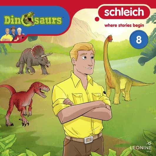 Tonie-Figur Folgen 15-16: Auf Spurensuche aus der Serie Schleich Dinosaurs