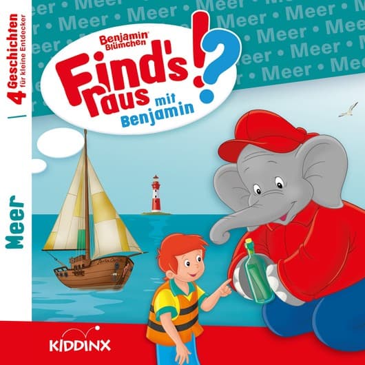 Tonie-Figur Benjamin Blümchen, Find's raus mit Benjamin, Folge 12: Meer aus der Serie Benjamin Blümchen